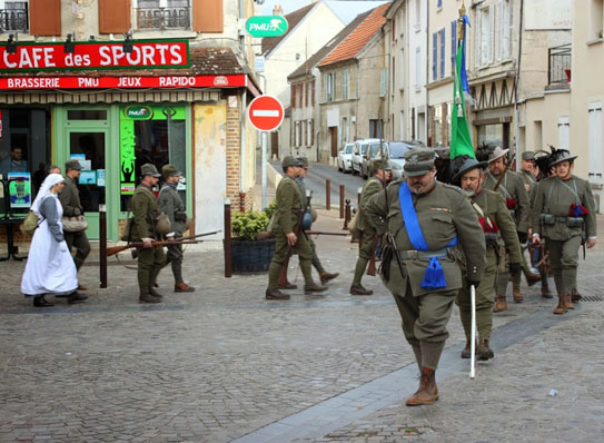 11 novembre 2014 à Charly sur Marne dans l'Aisne