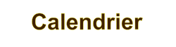Calendrier