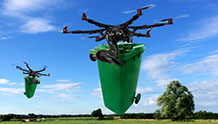Bientôt des drones éboueurs dans le sud de l'Aisne