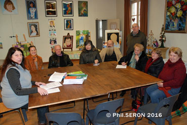 A.G. de l'association Bochages Productions les peintres de la plaine à condé en Brie, dans le sud de l'Aisne