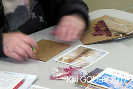 cartes postales originales aux ateliers libres de peinture de Condé en Brie et Château-Thierry dans le sud de l'Aisne