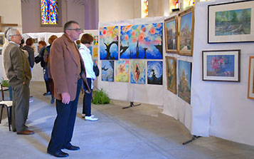 Exposition en hommage à Léon Lhermitte à Mont st Pères dans le sud de l'Asine
