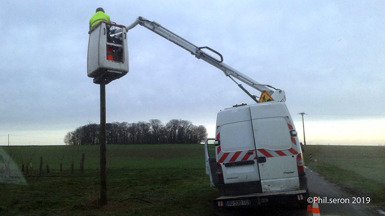 privés de téléphone pendant 7 jours à fontenelle en Brie dans le sud de l'aisne