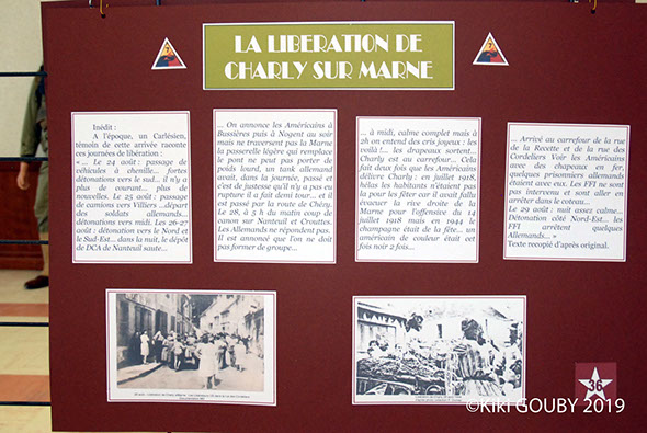 75émé anniversaire de la Libération de charly sur Marne dans le sud de l'Aisne 75émé anniversaire de la Libération de charly sur Marne dans le sud de l'Aisne