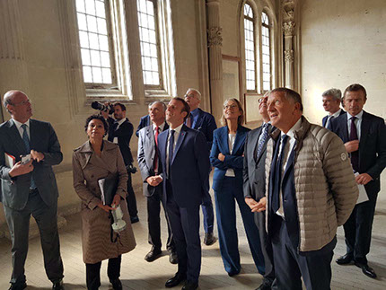 Retour sur la visite du Président de la République Emmanuel Macron à Villers-Cotterêts