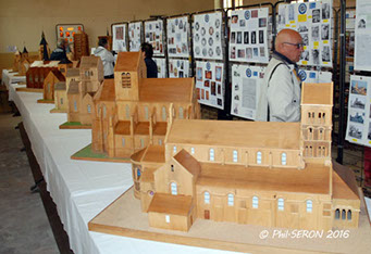Exposition 2000 histoires de mon village " temples et églises" à Monneaux dans le sud de l'Aisne