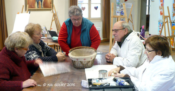 Atelier libre de peinture de Condé en Brie et Château-Thierry dans le sud de l'Aisne
