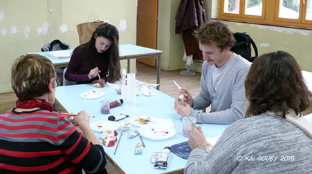 Atelier libre de peinture de Condé en Brie et Château-Thierry dans le sud de l'Aisne