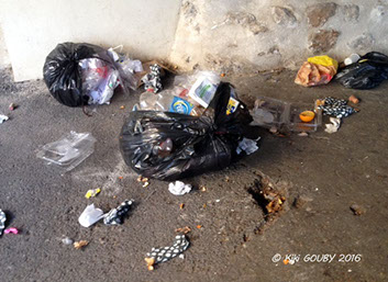 Toujours des déchets versés en bord de route dans le sud de l'Aisne