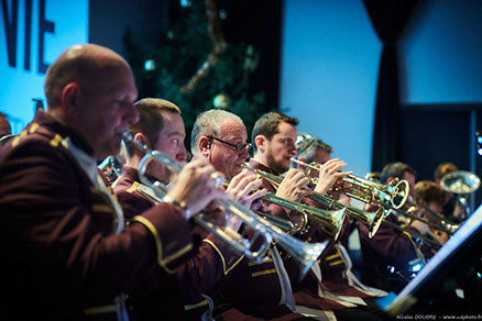 Concert de la Sainte Cécile par l'Union Musicale de Château-Thierry dans le sud de l'Aisne